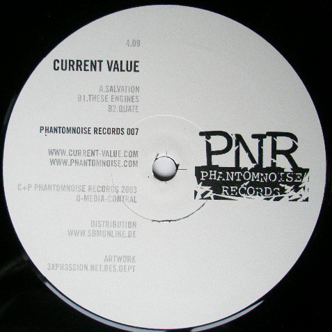 Current Value - 4.09 EP | Phantomnoise Records (PHANTOMNOISE RECORDS 007) - 2