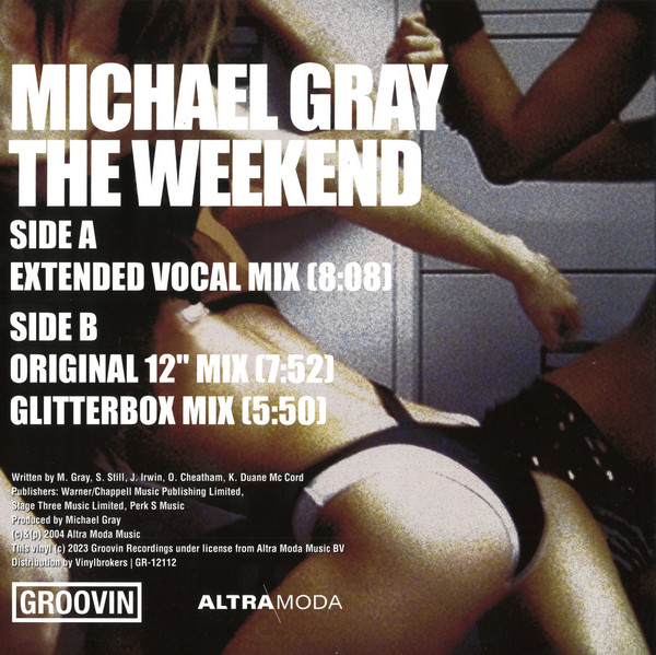 Michael Gray - The Weekend | Groovin Recordings (GR-12112) - 2