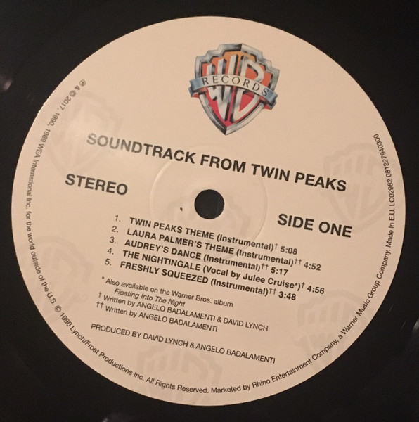 Angelo Badalamenti - Music From Twin Peaks | Warner Bros. Records (081227940300) - 3