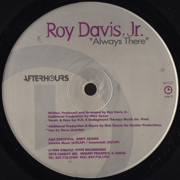 Roy Davis Jr. - Always There | Afterhours (AH-127) - 2 Roy Davis Jr. - Always There | Afterhours (AH-127) - 2