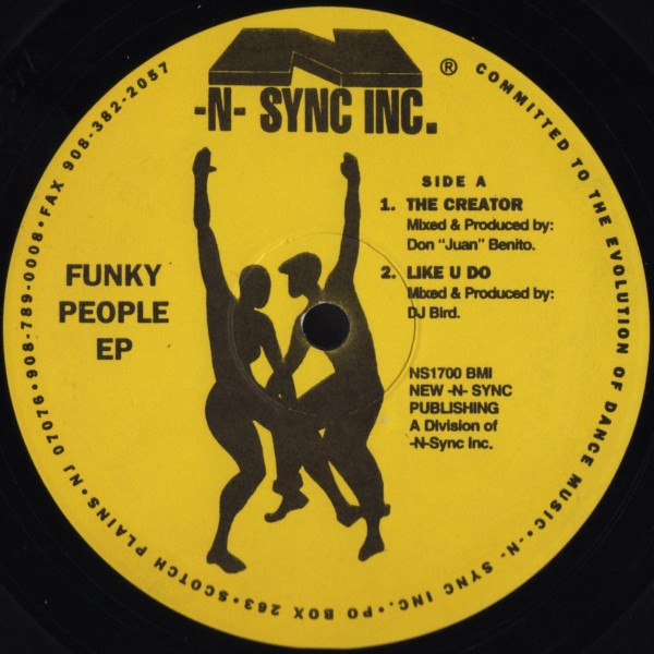 Various - Funky People EP | -N-Sync Inc. (NS 1700) Various - Funky People EP | -N-Sync Inc. (NS 1700)