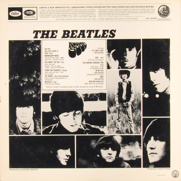 The Beatles - Rubber Soul | Capitol Records (SW-2442) - 2