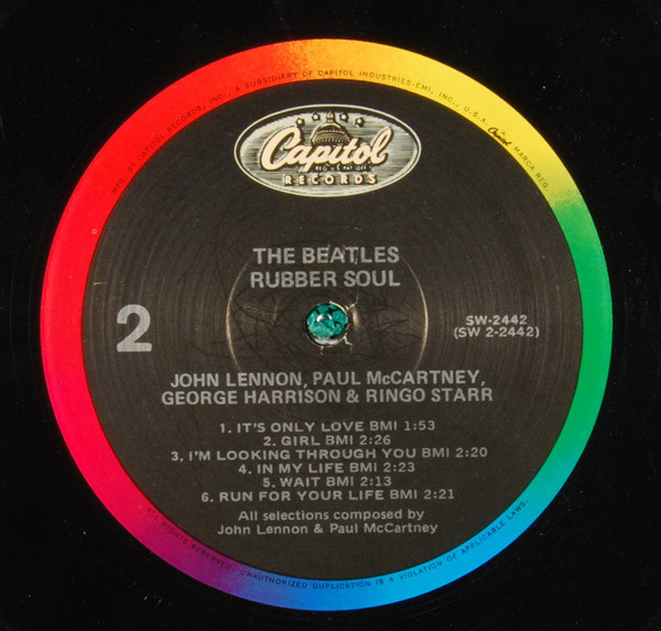 The Beatles - Rubber Soul | Capitol Records (SW-2442) - 4