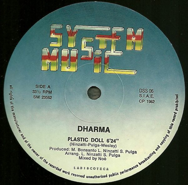Dharma - Plastic Doll | La Discoteca (DSS 06) - 3