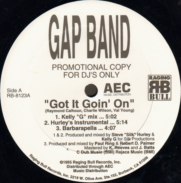 Gap Band - Got It Goin' On | Raging Bull Records (RB-8123)