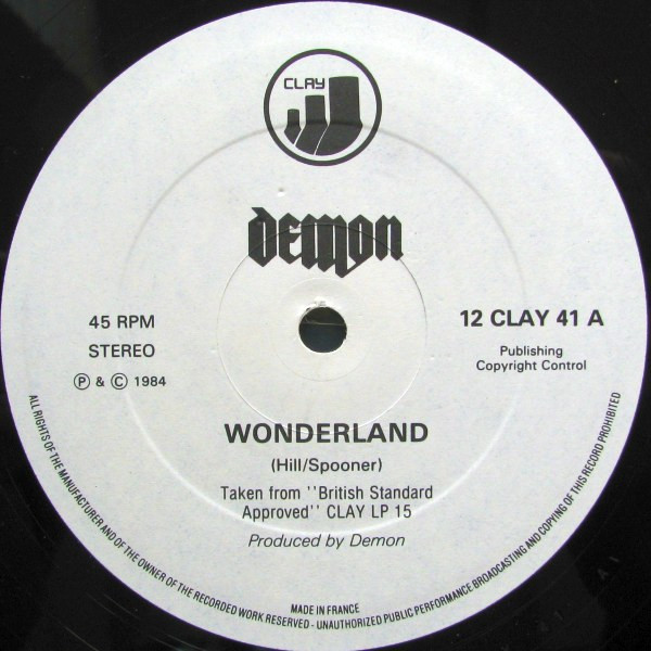 Demon - Wonderland | Clay Records (12 CLAY 41) - 3