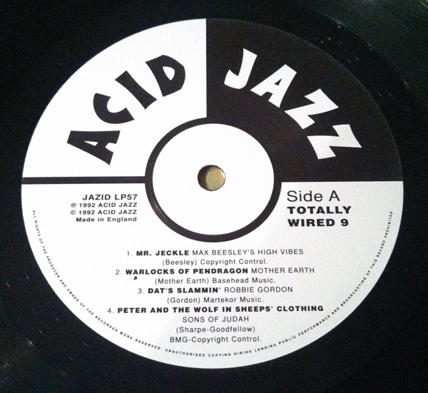 Various - Totally Wired Nine | Acid Jazz (JAZID LP 57) - 3 Various - Totally Wired Nine | Acid Jazz (JAZID LP 57) - 3