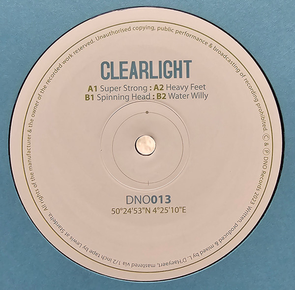 Clearlight - Water Willy EP | DNO Records (DNO013)