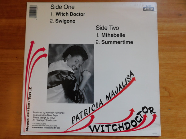 Patricia Majalisa - Witchdoctor | Gallo (BL 605) - 2