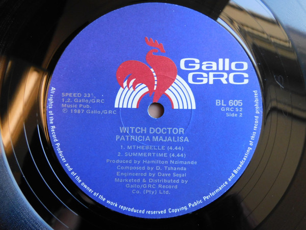 Patricia Majalisa - Witchdoctor | Gallo (BL 605) - 3