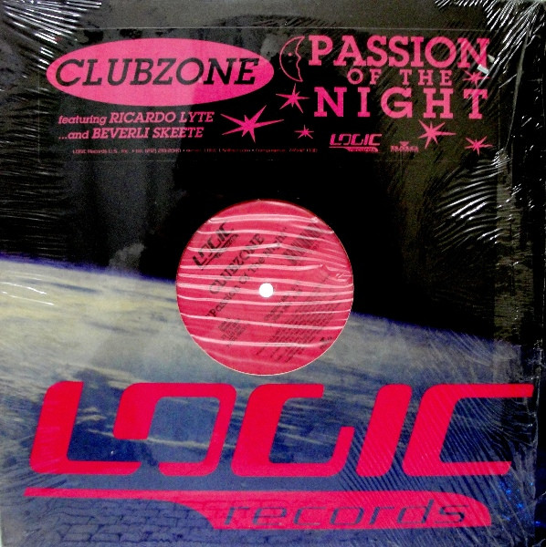 Clubzone Featuring Ricardo Lyte And Beverli Skeete - Passion Of The Night / Hands Up '95 | Logic Records (LUS 029) Clubzone Featuring Ricardo Lyte And Beverli Skeete - Passion Of The Night / Hands Up '95 | Logic Records (LUS 029)