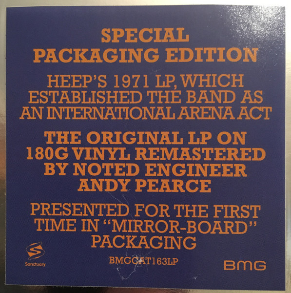 Uriah Heep - Look At Yourself | Sanctuary (BMGCAT163LP) - 3