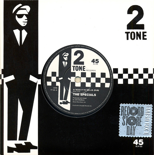 The Specials - Sock It To 'Em J.B. (Dub) / Rat Race (Dub) | Two-Tone Records (CHS TT 32) The Specials - Sock It To 'Em J.B. (Dub) / Rat Race (Dub) | Two-Tone Records (CHS TT 32)