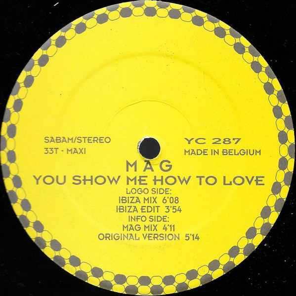 MAG - You Show Me How To Love | Yellow Cab (YC 287) - main MAG - You Show Me How To Love | Yellow Cab (YC 287) - main