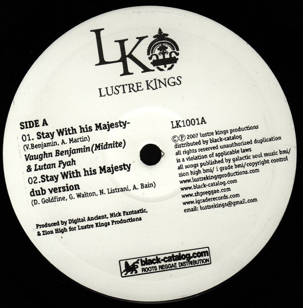 Various - Stay With His Majesty / Why, Why, Why | Lustre Kings (LK1001)