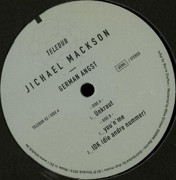 Jichael Mackson - German Angst | Teledub (TELEDUB #2) - main