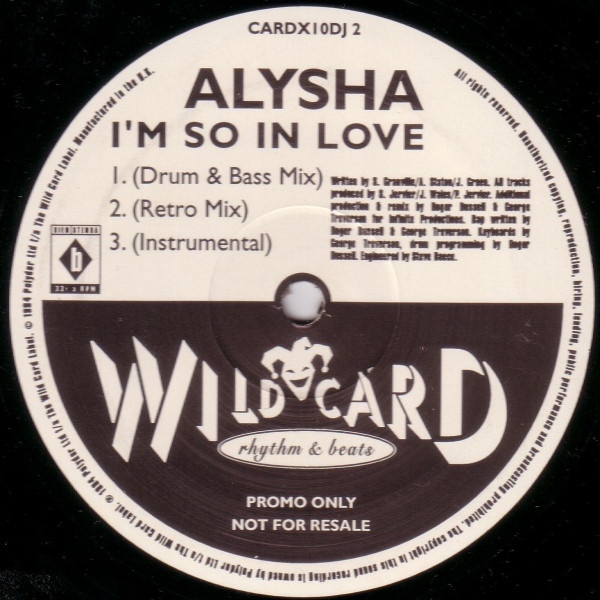 Alysha - I'm So In Love | Wildcard (CARDX10DJ 2)