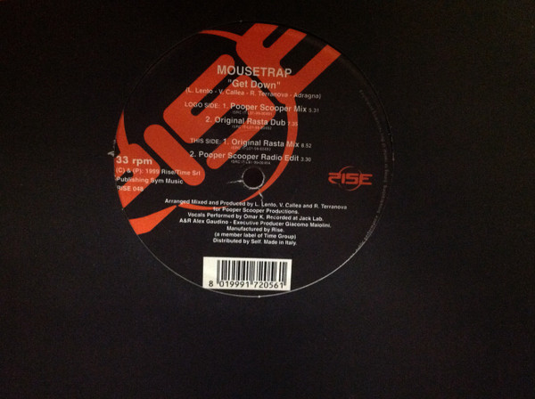 Mousetrap - Get Down | Rise (RISE 048)