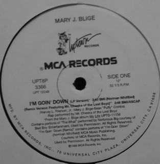 Mary J. Blige - I'm Goin' Down | Uptown Records (UPT8P 3366)