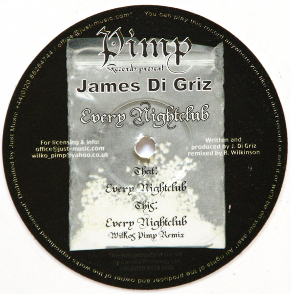 James Di Griz - Every Nightclub | Pimp Records (PIMP 006)