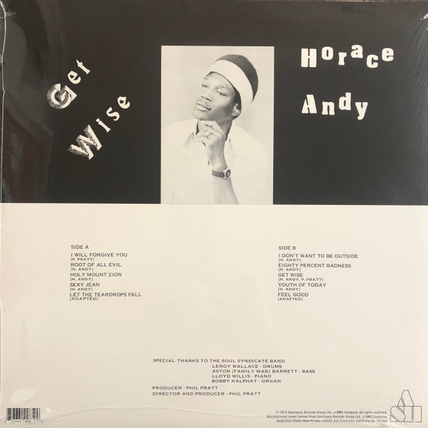 Horace Andy - Get Wise | Antarctica Starts Here (ASH711) - 2 Horace Andy - Get Wise | Antarctica Starts Here (ASH711) - 2