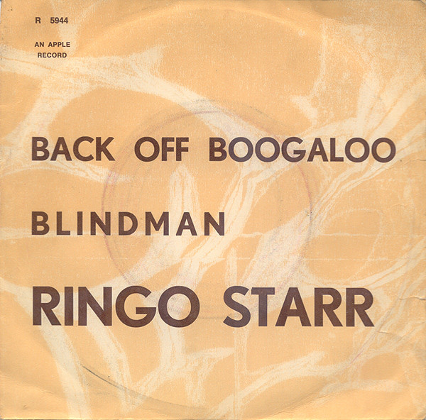 Ringo Starr - Back Off Boogaloo | Apple Records (R 5944)