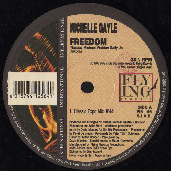 Michelle Gayle - Freedom | Flying International (FIN 156)