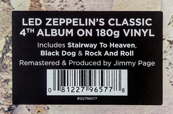Led Zeppelin - Untitled | Atlantic (8122-79657-7) - 2