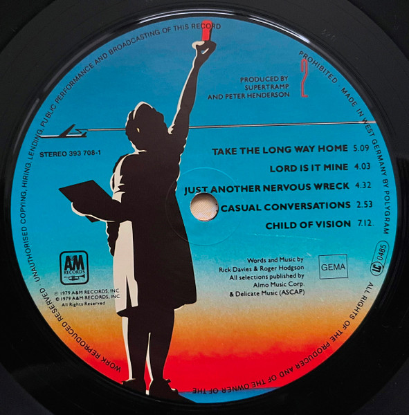 Supertramp - Breakfast In America | A&M Records (393 708-1) - 4 Supertramp - Breakfast In America | A&M Records (393 708-1) - 4