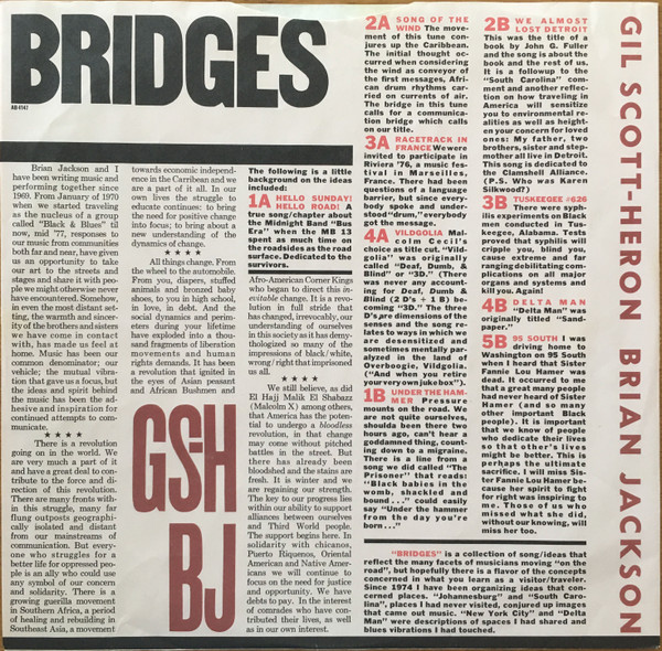 Gil Scott-Heron & Brian Jackson - Bridges | Arista (AB 4147) - 5