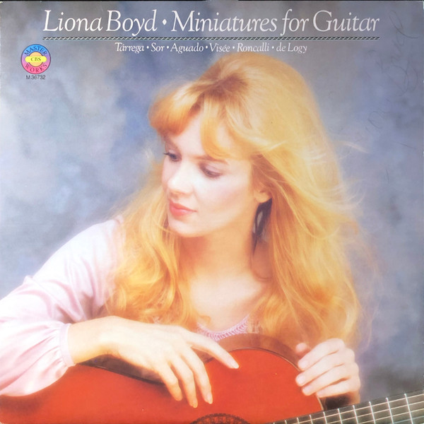 Liona Boyd - Miniatures For Guitar | CBS Masterworks (M 36732) - main