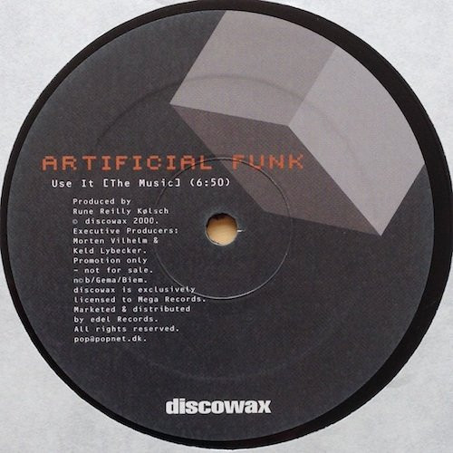 Artificial Funk - Use It (The Music) | disco:wax (none)