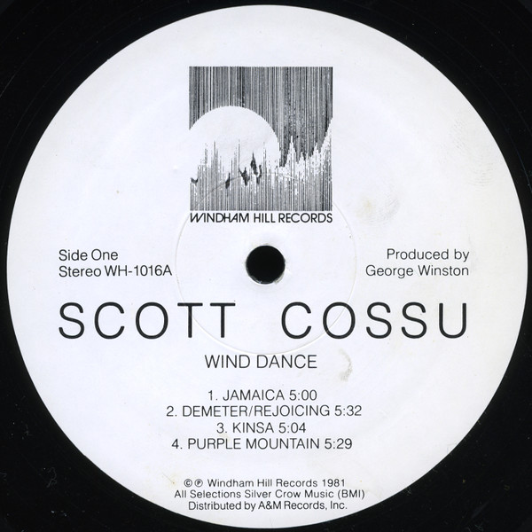 Scott Cossu - Wind Dance | Windham Hill Records (WH-1016) - 3 Scott Cossu - Wind Dance | Windham Hill Records (WH-1016) - 3