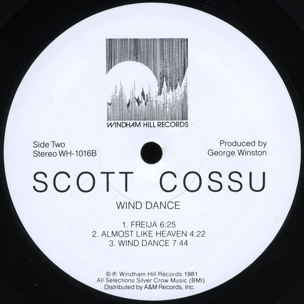 Scott Cossu - Wind Dance | Windham Hill Records (WH-1016) - 4 Scott Cossu - Wind Dance | Windham Hill Records (WH-1016) - 4