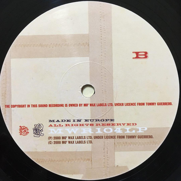 Tommy Guerrero - A Little Bit Of Somethin' | Mo Wax (MWR 104 LP) - 4