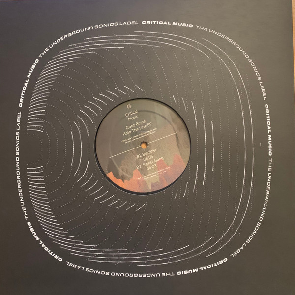 Coco Bryce - Hold The Line EP | Critical Music (CRIT154) - 4