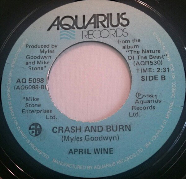 April Wine - Sign Of The Gypsy Queen | Aquarius Records (AQ 5098) - 2