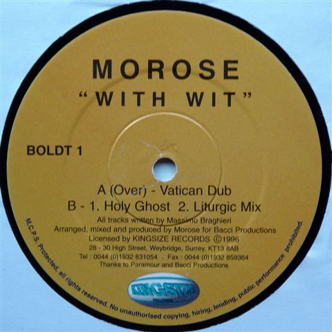 Morose - With Wit | Humboldt County Records (BOLDT 01) - 2