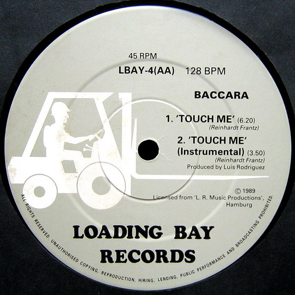 New Baccara - Fantasy Boy & Touch Me | Loading Bay Records (LBAY 4) - 4 New Baccara - Fantasy Boy & Touch Me | Loading Bay Records (LBAY 4) - 4