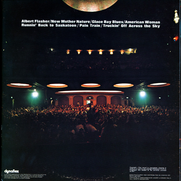 The Guess Who - Live At The Paramount | Nimbus 9 (LSPX-4779) - 4