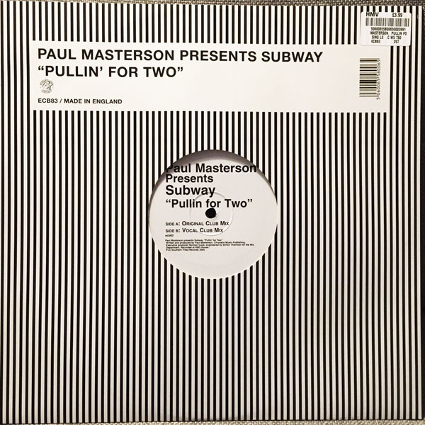 Paul Masterson Presents Subway - Pullin' For Two | Southern Fried Records (ECB83) - main Paul Masterson Presents Subway - Pullin' For Two | Southern Fried Records (ECB83) - main