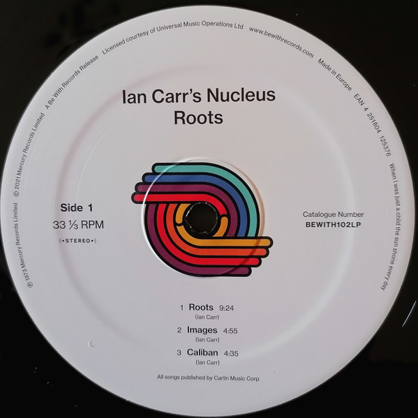 Nucleus - Roots | Be With Records (BEWITH102LP) - 2