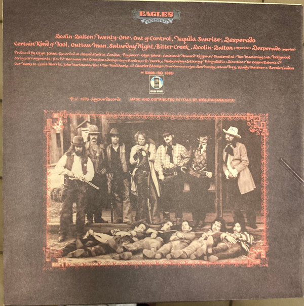 Eagles - Desperado | Asylum Records (W 53008) - 2 Eagles - Desperado | Asylum Records (W 53008) - 2