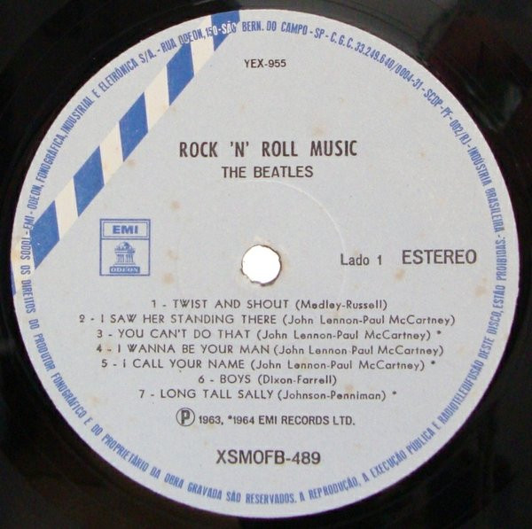 The Beatles - Rock 'N' Roll Music | Odeon (XMOFB 489/90) - 4