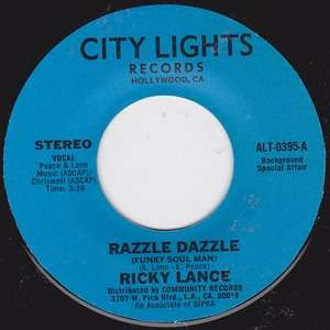 Ricky Lance - Razzle Dazzle | City Lights Records (ALT-0395) - main