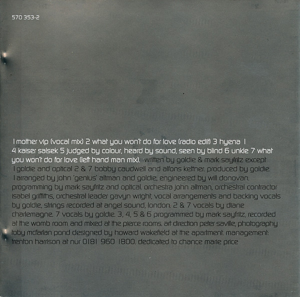 Goldie - Ring Of Saturn | FFRR (570 353.2) - 2 Goldie - Ring Of Saturn | FFRR (570 353.2) - 2