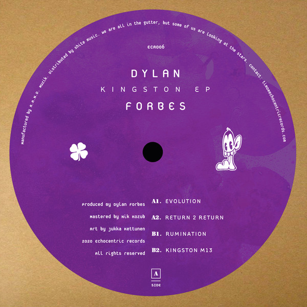 Dylan Forbes - Kingston EP | Echocentric Records (ECR006) - main Dylan Forbes - Kingston EP | Echocentric Records (ECR006) - main