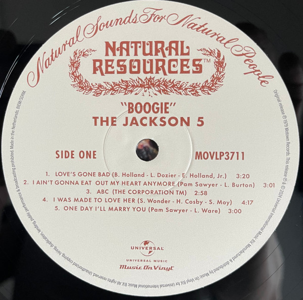 The Jackson 5 - Boogie | Music On Vinyl (MOVLP3711) - 2