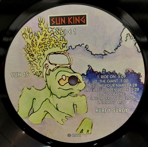 Hurdy Gurdy - Hurdy Gurdy | Sun King (SUN 15) - 3