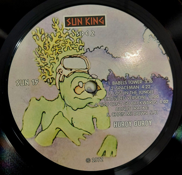 Hurdy Gurdy - Hurdy Gurdy | Sun King (SUN 15) - 4